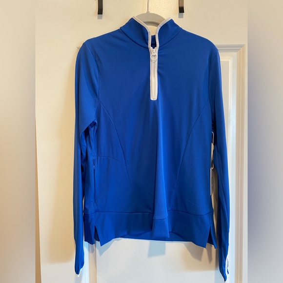 NWT Sun50 Ribbed Rash Guard UPF50+ Skin Cancer Foundation Recommended - Picture 1 of 12